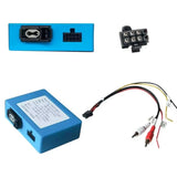 Optical Fiber Decoder Box for Mercedes-Benz and Porsche Audio Car Interior Accessory OEM black