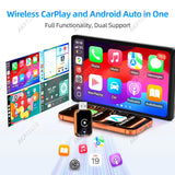 2-in-1 Wireless CarPlay Auto Adapter for VW Toyota CarPlay Adapter AKAMATE