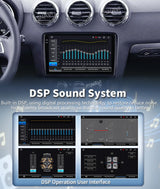 Android 15 GPS Multimedia Stereo for Audi TT MK2 2006-2012
