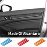 For Honda Accord 10th Gen Facelift & INSPIRE Made of Alcantara Car Interior Door Panels Armrest Cover Protective Trim Accessory