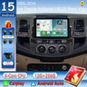 2K QLED Android Head Unit for Toyota Fortuner 2005–2014
