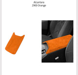For BMW X3 G45 G48 (2025-) Car Armrest Box Center Console Lid Armrest Cover Accessories Suede Cover Sticker