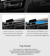 Suede for BMW F30 F32 F34 center console dashboard trim sticker Car Interior Trim OEM