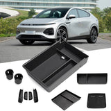 Xpeng G6 2023 2024 Car Central Storage Box Cup Holder Dashboard Tray Interior Accessories Organizer Tidying Black Car Interio