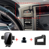 Stable Clip-On Phone Holder Mount for Mitsubishi Pajero 2011–2022