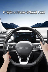 BYD Carbon Fiber Texture Quick-Release Wheel Cover