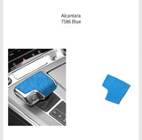 For Audi A6 A7 (2019-2025) Sport Gear Shift Knob Cover Boot Trim Sticker Made of Alcantara