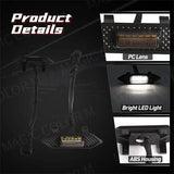 4PCS LED Grille Lights Kit for Toyota RAV4 2019+ LED Ambient Light MAGIC COLORM
