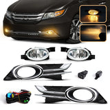 Fog Light Assembly Halogen for Honda Odyssey 2014-2015 Car Interior Accessory MAGIC COLORM