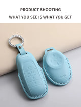 PU Car Key Case Cover for Aion S V Y Lx Gm8 Ga6 Sgs7 Gs5 J14 J16 Leather Car Key Accessory Car Accessory OEM