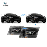 Dual Beam Projector Headlights for Mustang 05-09 Car Interior Accessory Vland