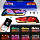 RGB Tail Lamp with Animation for Mitsubishi Lancer Evo X Car Interior Accessory MAGIC COLORM