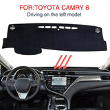 Anti-Glare Dashboard Mat for Toyota Camry XV70 2018–2023