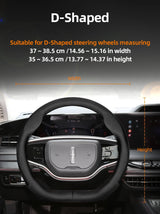 Lincoln Ultra-Thin Leather Steering Cover