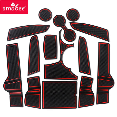 Anti-Slip Gate Slot Cup Mat for Kia Sportage Car Interior Accessory OEM 22SPORTAGE NQ5 RED 14pcs
