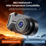 Dashcam 2K HD Waterproof for Universal Motorcycles Dashcam AKAMATE