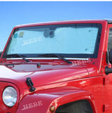 Window Sunshade Foil for Jeep Wrangler JK 2007-2017