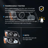 Dual Beam Projector Headlights for Toyota Highlander 2001 Car Interior Accessory Vland