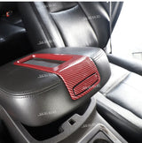 Carbon Fiber Armrest Box Cover for Chevy Suburban