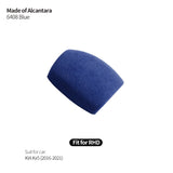 For KIA KX5 Car Gear Shift Lever Boot Cover Protection Decorative Trim Sticker Interior Tuning Accessories Made of Alcantara