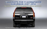 LED Tail Lights Sequential for GM SUV 07-14 Car Interior Accessory Vland