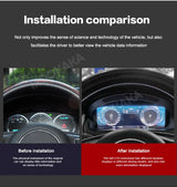Digital Instrument Cluster 12.3-inch for Jaguar XF XJ 2010-2020 Android Head Unit Aotsr