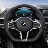 Breathable Leather Wheel Cover for BMW Models
