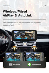 Wireless CarPlay Android Auto Display for Mercedes-Benz CLS