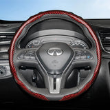 Carbon Fiber Texture Steering Cover for Infiniti