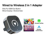 CarPlay Adapter Bluetooth 5.0 Converter for Universal OEM Radios