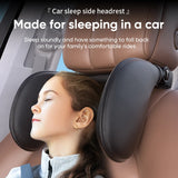 Ergonomic 360° Adjustable Auto Cervical Pillow with Memory Foam & Side Pads for Car Travel BMW Benz Car Interior Accessory OE
