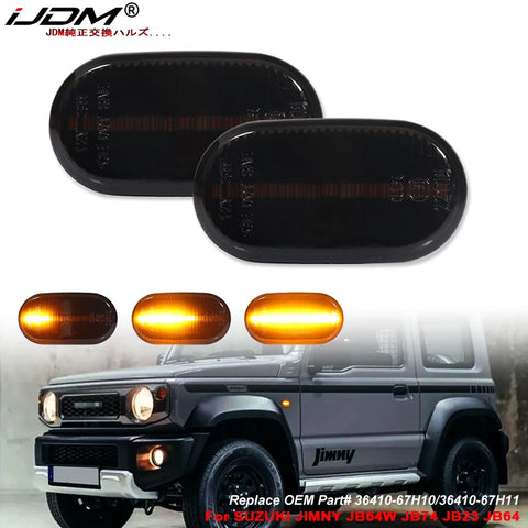 Dynamic LED Side Marker for Suzuki Jimny JB74 LED Ambient Light iJDM