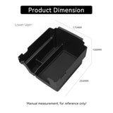 Smabee for Ford Bronco 4Door 2025+ Center Armrest Storage Box Double Layered Car Tray Car Interior Accessory Smabee