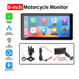 7in Motorcycle GPS Monitor Wireless CarPlay Universal