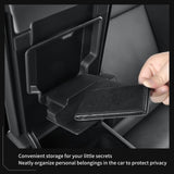 Smabee for Tesla Model Y Launch 2025 Juniper/Model 3 Highland Car Armrest Hidden Storage Box Organizer Accessories Tidying