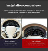 Digital LCD Instrument Cluster for Nissan Teana 2013–2020 Android Head Unit Aotsr