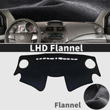 Premium Leather Dashboard Cover Mat for Chevrolet Spark 2013–2015