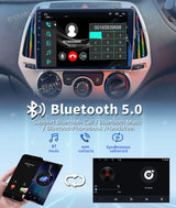 2K QLED Android Head Unit for Hyundai i20 PB 2008-2014