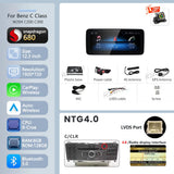 12.3-Inch Wireless CarPlay Android 15 Screen for Mercedes C