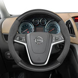 Suede Matte Carbon Fiber Cover for Opel Astra Insignia Car Interior Accessory Hocasen