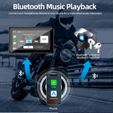 5 Inch CarPlay Monitor for Harley Yamaha Kawasaki Android Head Unit AKAMATE
