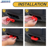 TPE Tow Hook Cover for Ford Bronco Sport 2021-2024 Car Interior Accessory HEBE
