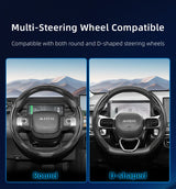 Carbon Fiber Quick Release Wheel Cover for Aion Y Plus