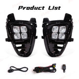 4 Eyes LED DRL Fog Lamp for Kia Sorento Prime 2019