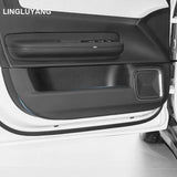 Scratch Resistant Door Sill Strip for Polestar 4 Car Interior Accessory LINGLUYANG