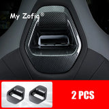 For BYD Seal EV 2023 2024 2025 ABS Carbon Fiber Center Console Gear Armrest Box Panel Cover Trim Decoration Stickers Accessories