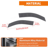 Front Window Louver Vent Cover for Chevy Suburban/Tahoe 2015 Car Interior Accessory HEBE