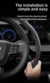 Segmented Suede Steering Wheel Cover for Toyota Cases