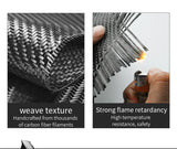 Carbon Fiber Gear Stick Shift Cover for Smart 453 Car Interior Accessory GMUNI
