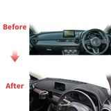 Custom Fit Dashboard Cover Mat for Mazda 2 DJ DL 2015–2023 Dashboard Mat CATUSIKI